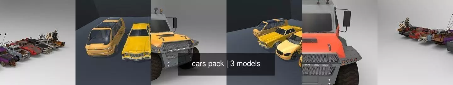cars pack 3D Model Collection_0