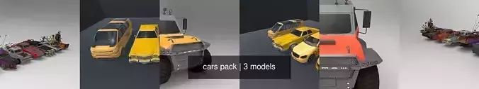 cars pack 3D Model Collection