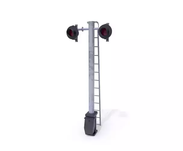 Rail Crossing Traffic Light 6