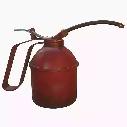 Old oil can-Game Ready