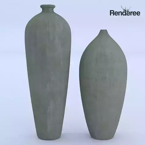 Cement Vases
