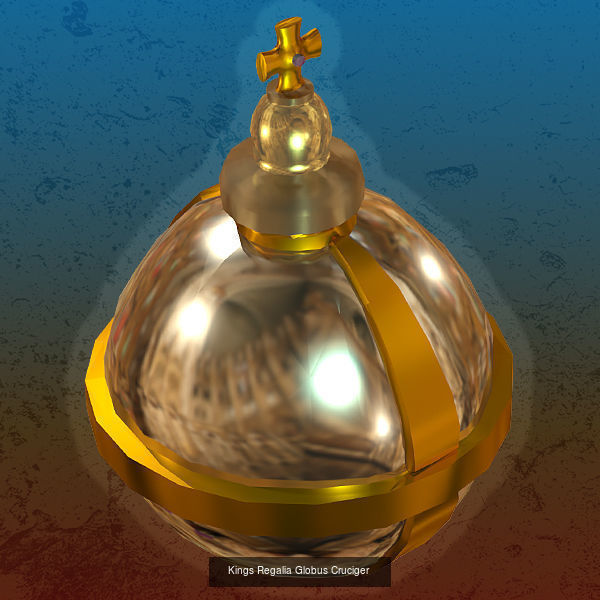 Medieval Ruler Regalia 3D Model Collection_2