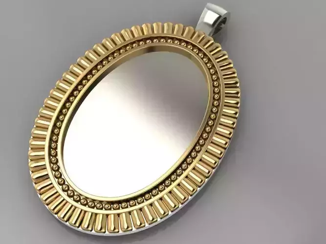    GC GOLD H004-  NECKLACE Diamond Gold 3D print model