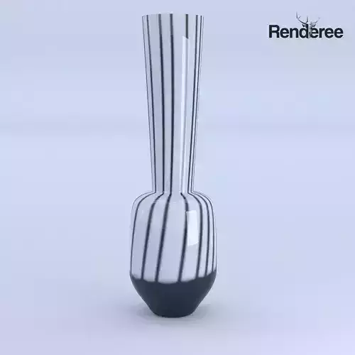 Striped Vase
