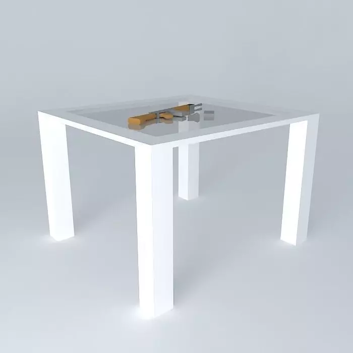 Armalite AR-16 on a table Free 3D model