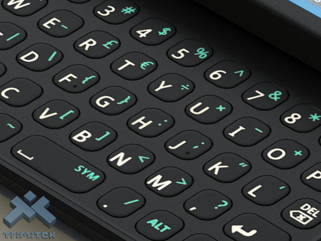 HTC Dream G1 Google Android phone - 2008 3D model_16