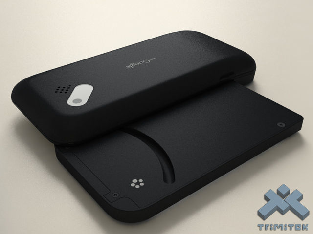 HTC Dream G1 Google Android phone - 2008 3D model_9