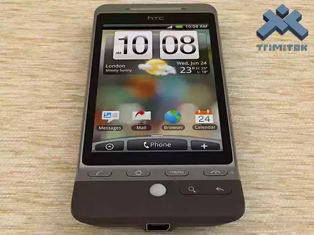 HTC Hero smartphone - 2009 - Black