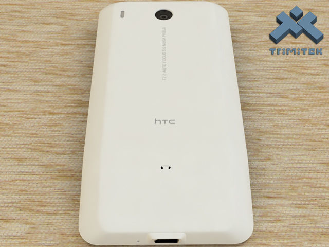 HTC Hero smartphone - 2009 - White 3D model_2