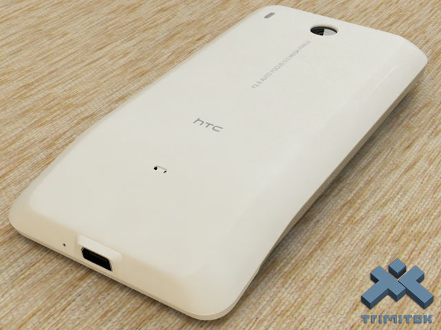 HTC Hero smartphone - 2009 - White 3D model_6