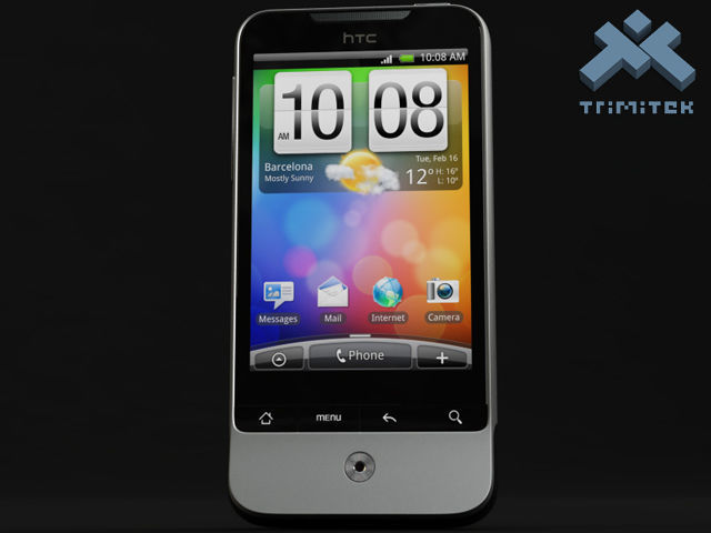 HTC Legend smartphone - 2010 3D model_12