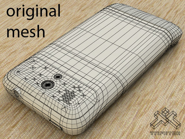 HTC Legend smartphone - 2010 3D model_10