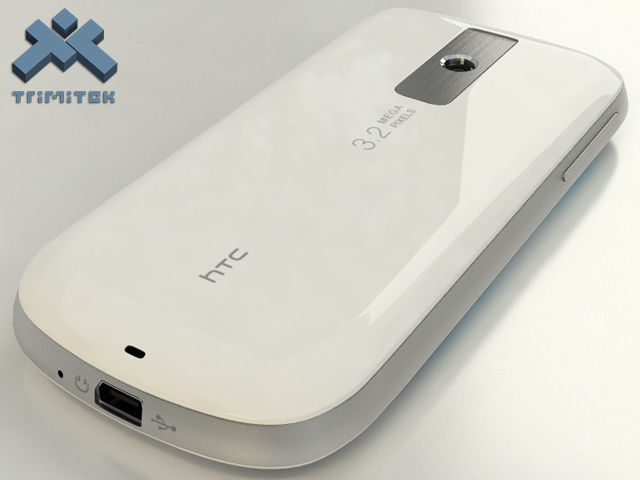 HTC Magic - 2009 - White 3D model_5