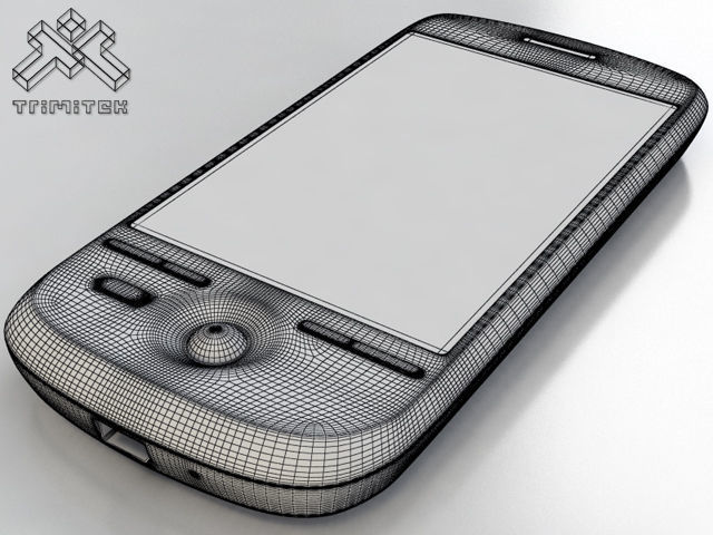 HTC Magic - 2009 - White 3D model_2