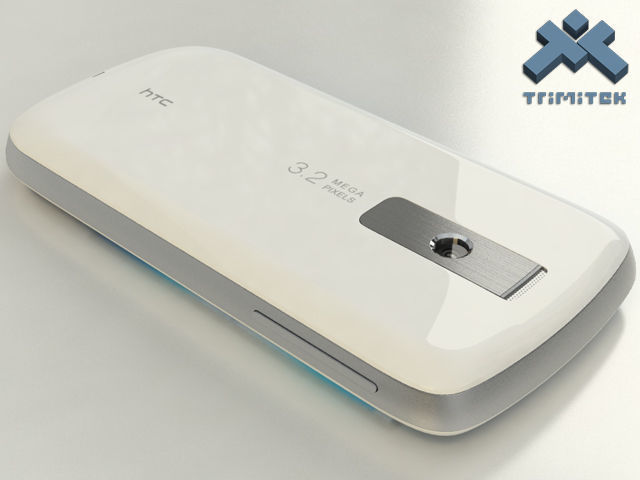 HTC Magic - 2009 - White 3D model_4