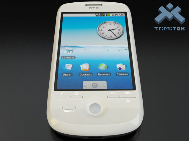 HTC Magic - 2009 - White 3D model_7