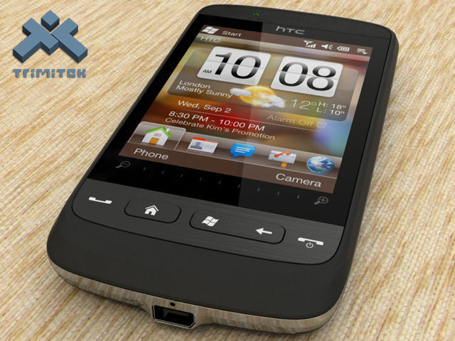 HTC Touch2 - 2009 3D model_3