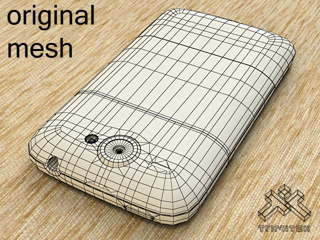 HTC Wildfire - 2010 3D model_15