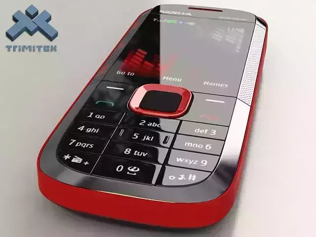 Nokia 5130 XpressMusic - 2009 - red
