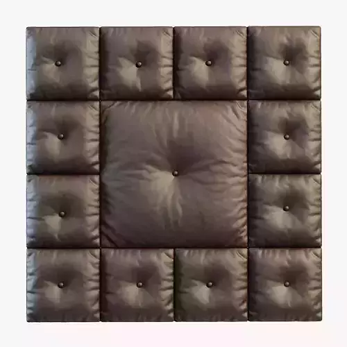 Decorative wall panel brown