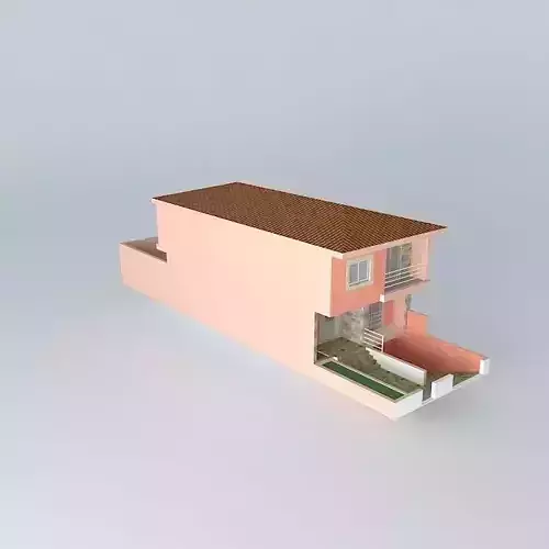 Orange house architecture