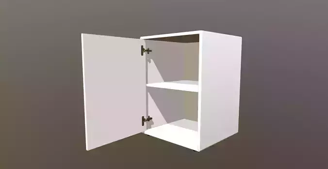 Animated Shelf 04 - Dynamic 3D Model 3D model