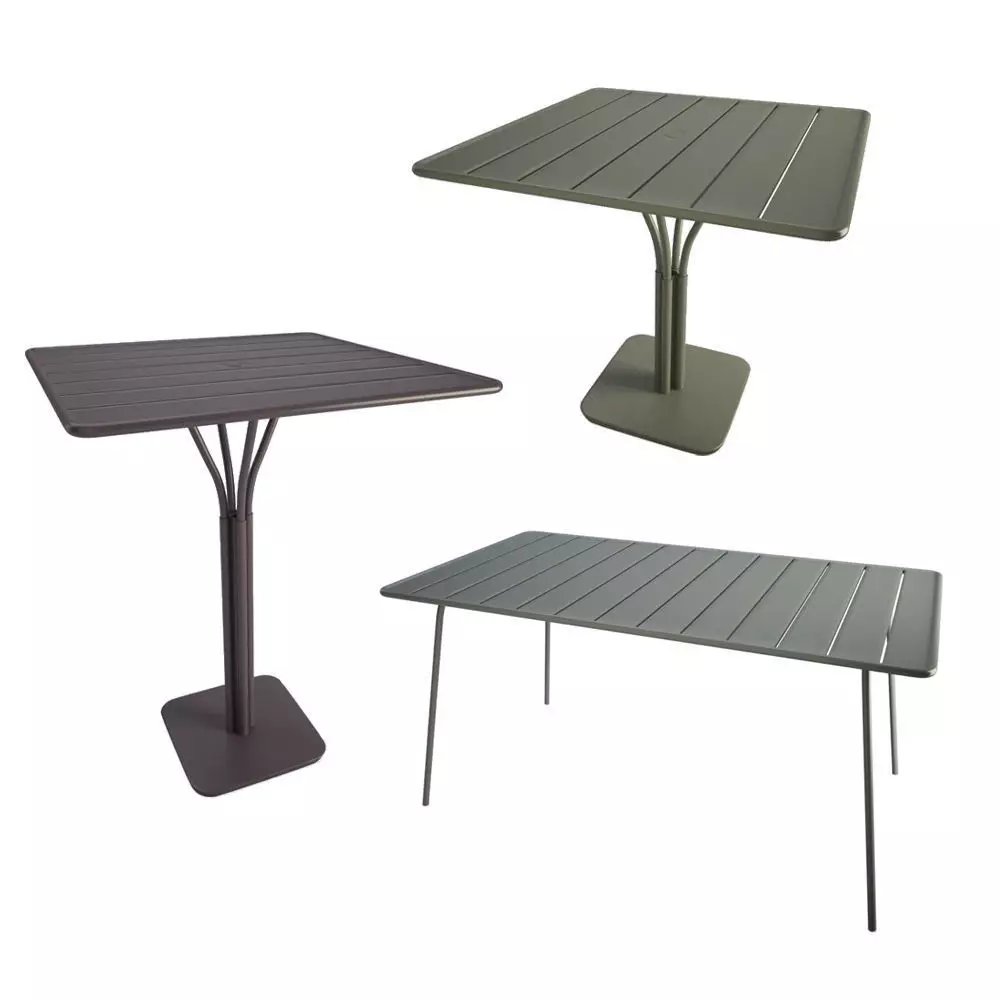 Luxembourg Metallic Tables Fermob 3D model