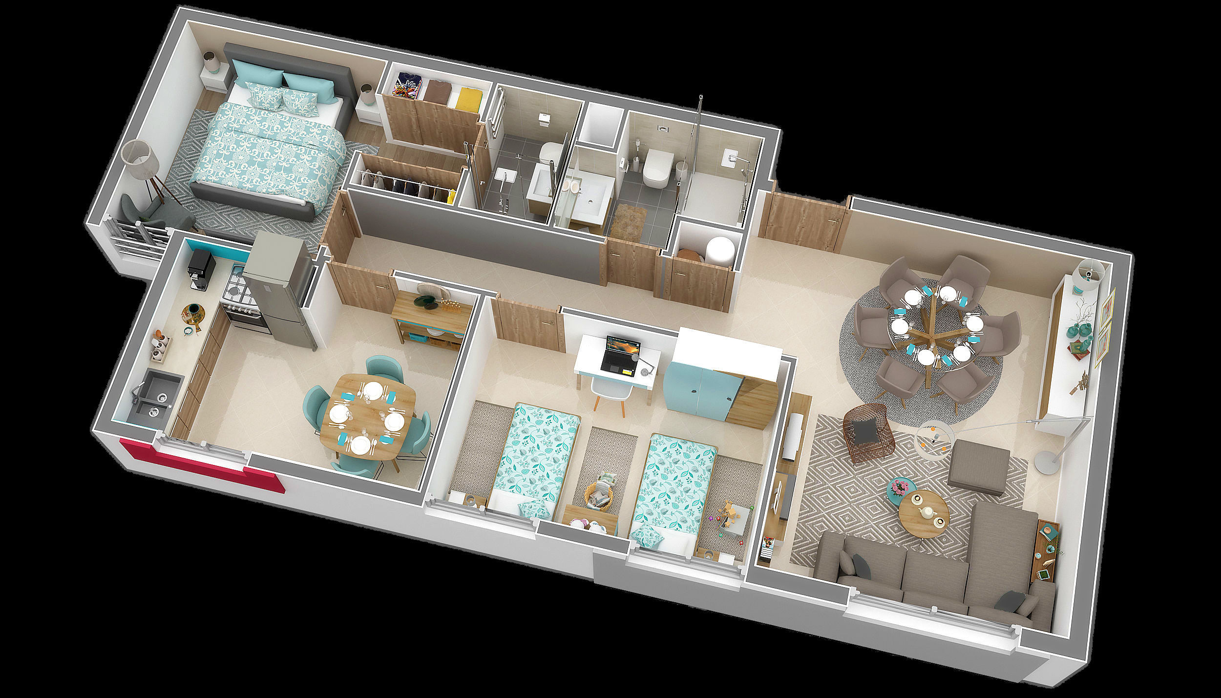 3d floor plans collection _7