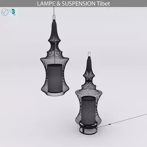 LAMPE and SUSPENSION TIBET