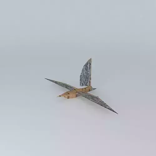 Young Pterosaur Free 3D model