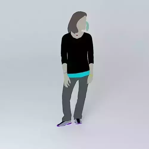 Susan as me Free 3D model