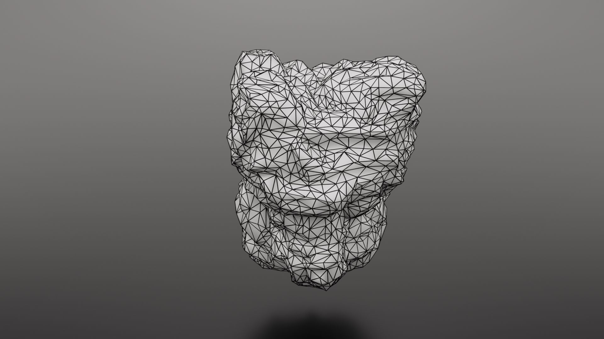 Rock Formation 2 Low-poly 3D model_28