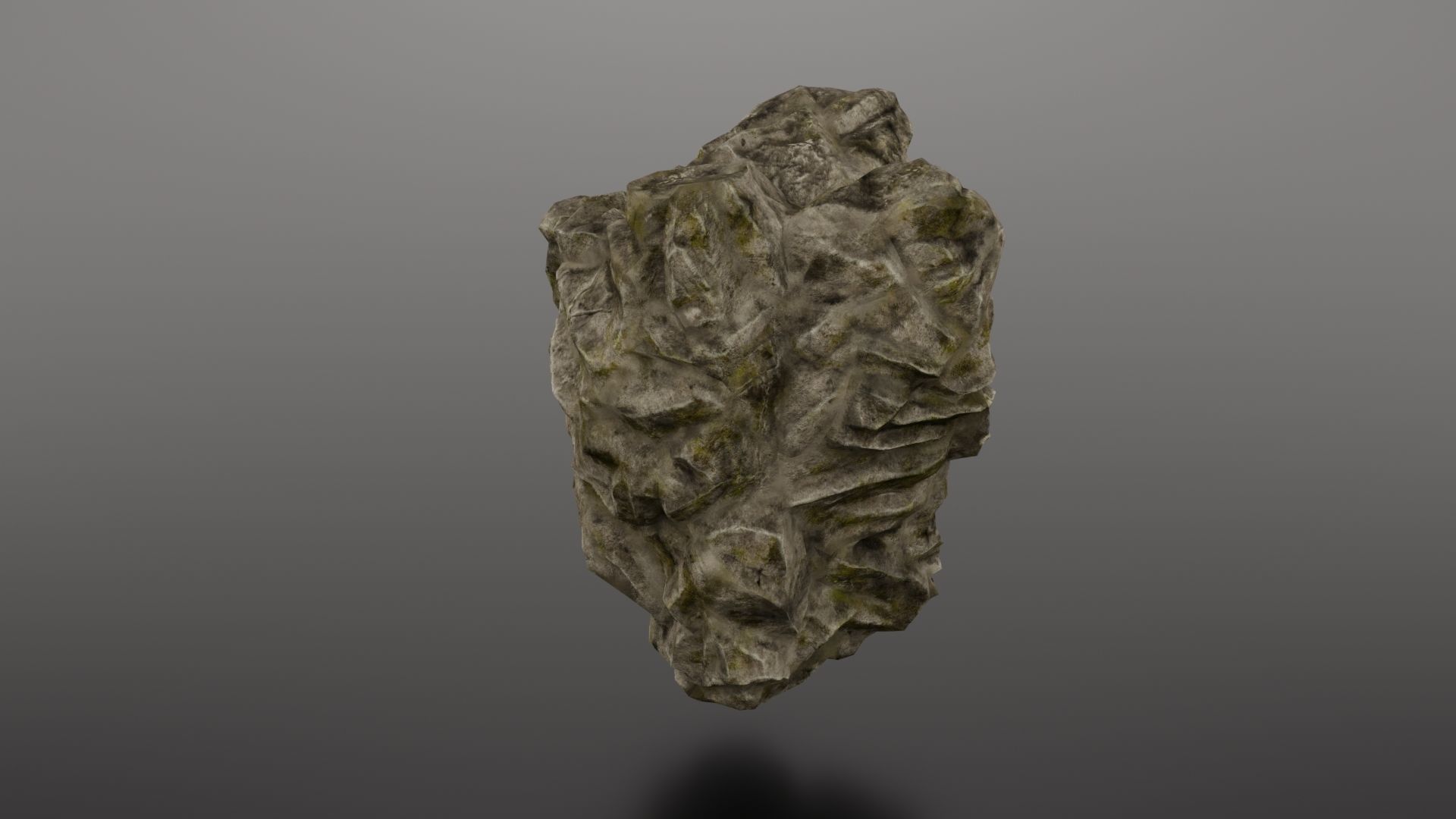 Rock Formation 2 Low-poly 3D model_12