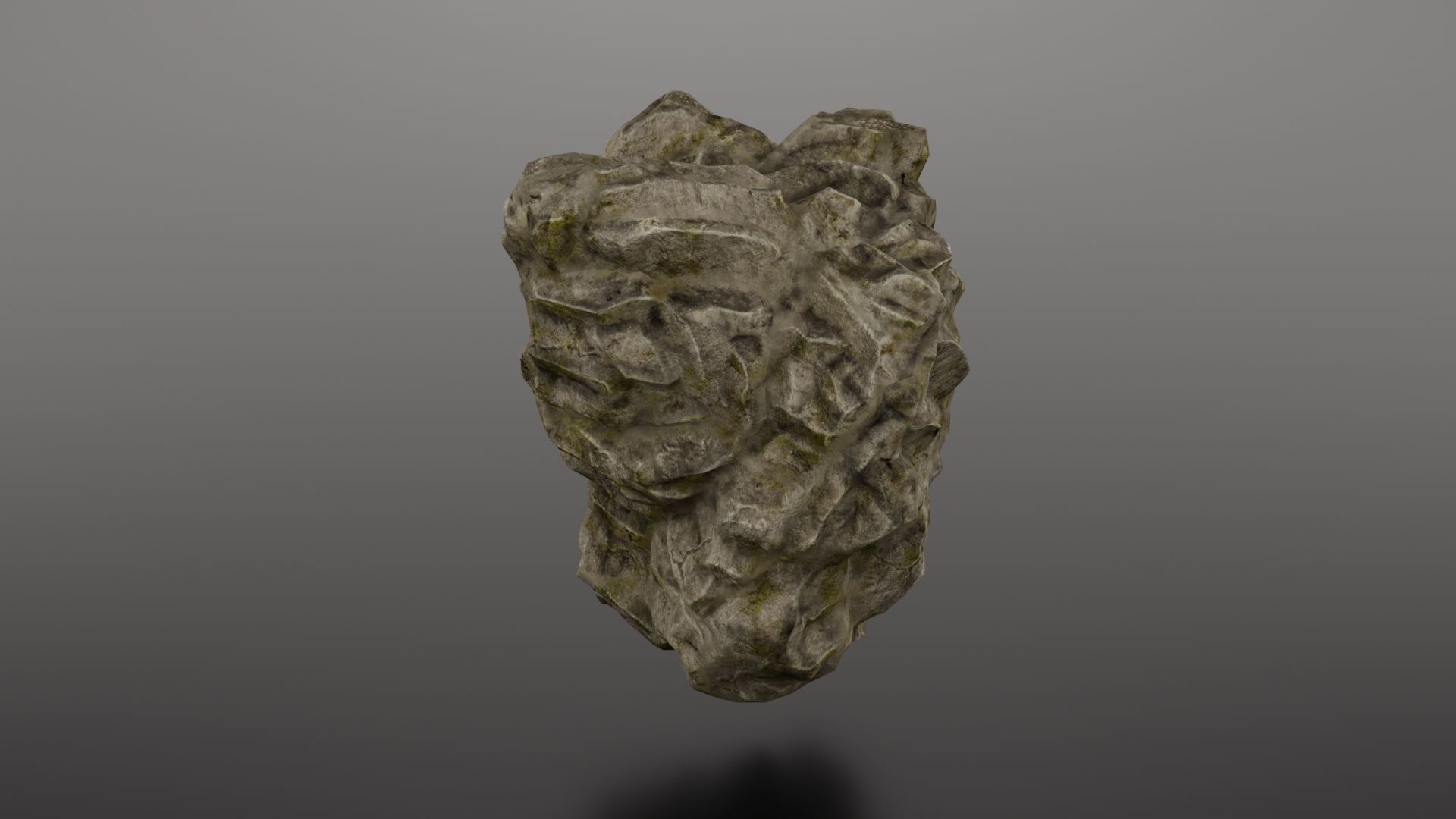 Rock Formation 2 Low-poly 3D model_18