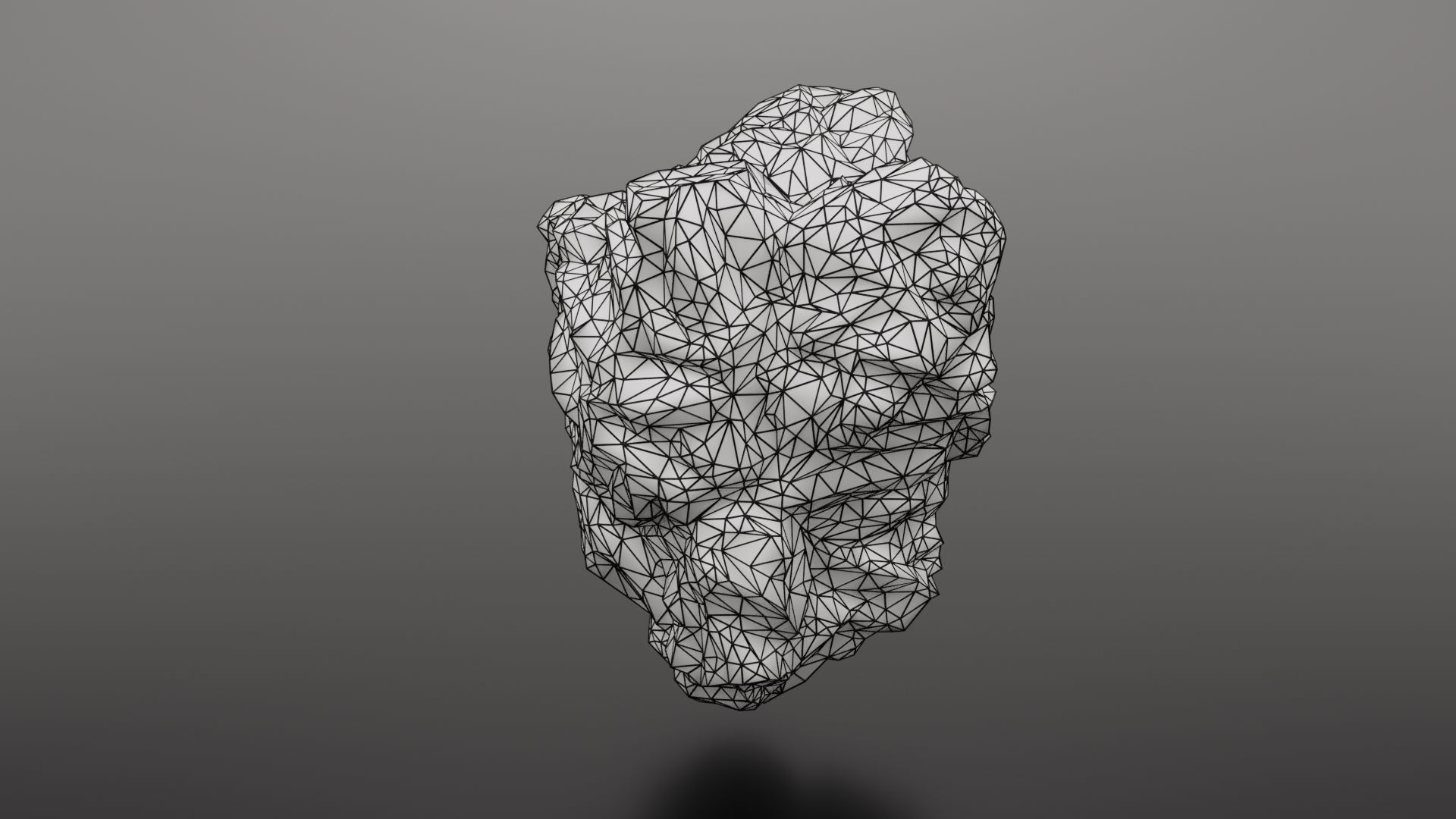 Rock Formation 2 Low-poly 3D model_32