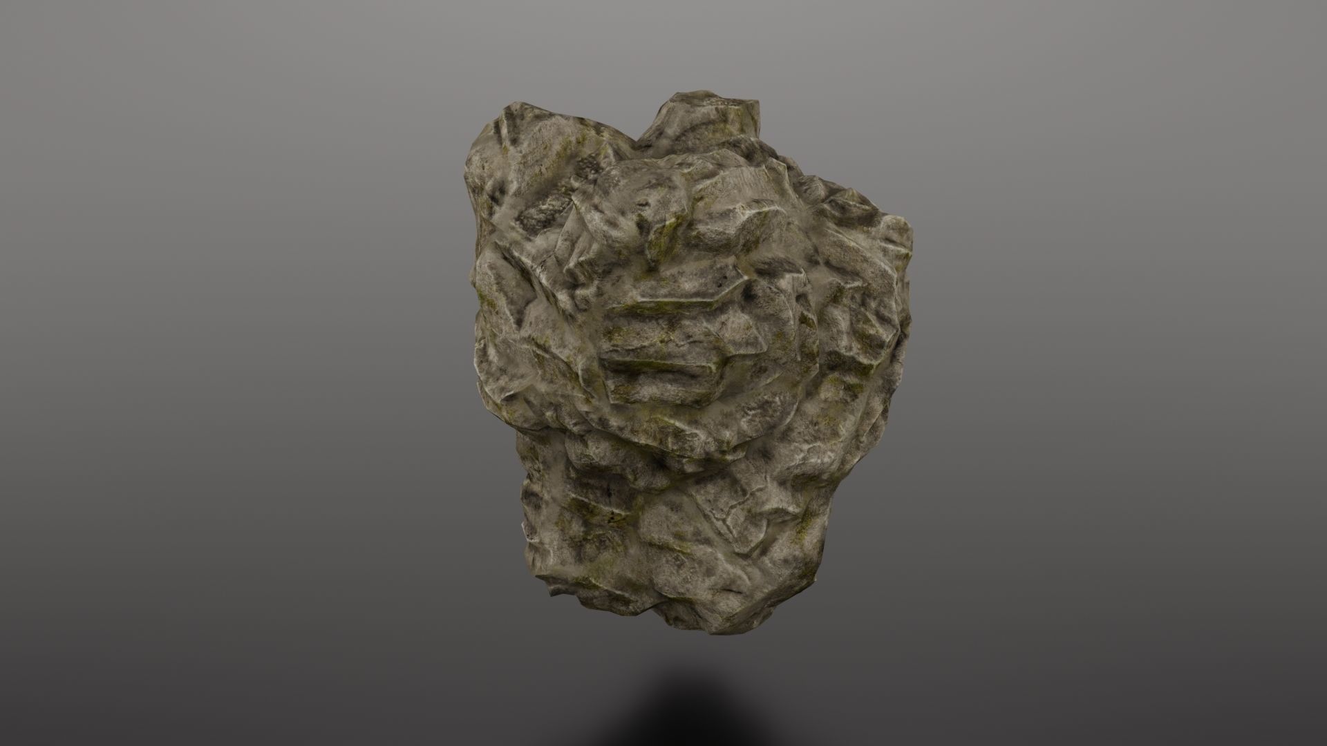 Rock Formation 2 Low-poly 3D model_20