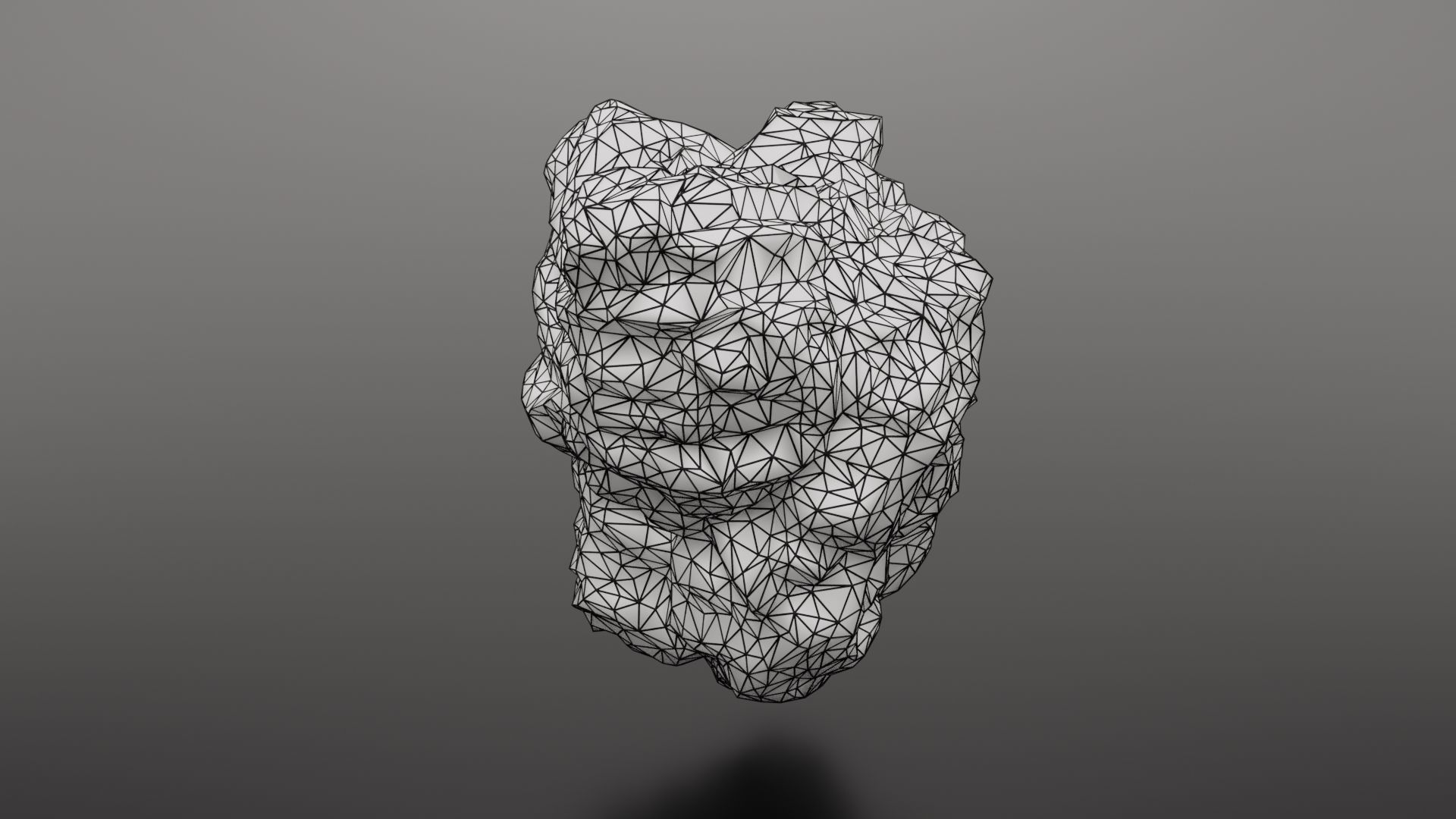 Rock Formation 2 Low-poly 3D model_39