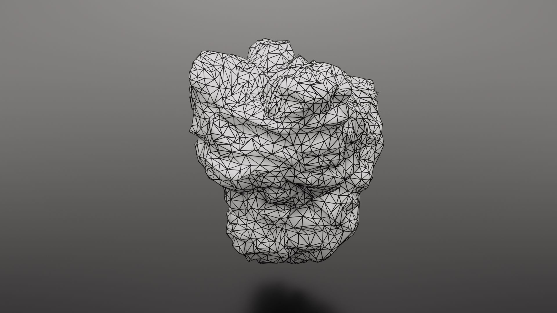 Rock Formation 2 Low-poly 3D model_42