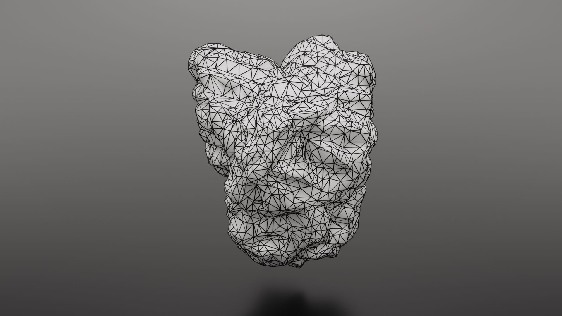 Rock Formation 2 Low-poly 3D model_36