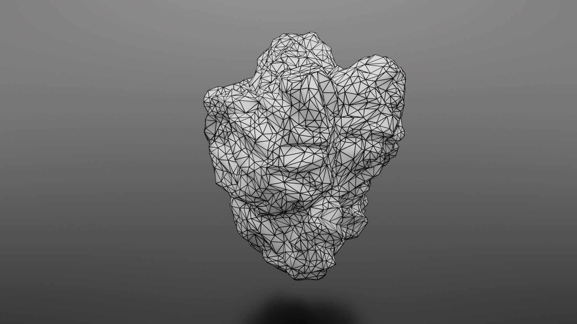 Rock Formation 2 Low-poly 3D model_33