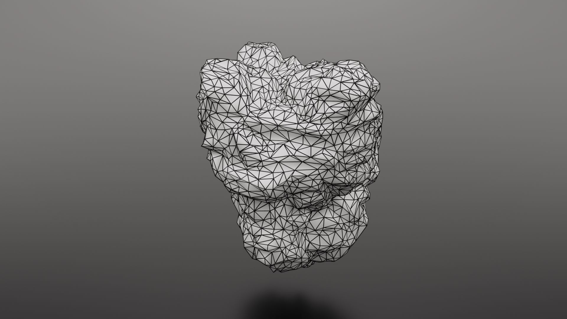 Rock Formation 2 Low-poly 3D model_26