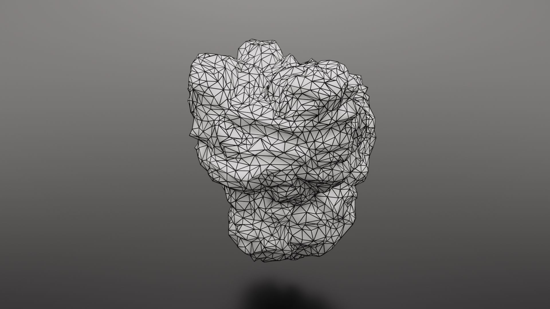 Rock Formation 2 Low-poly 3D model_24