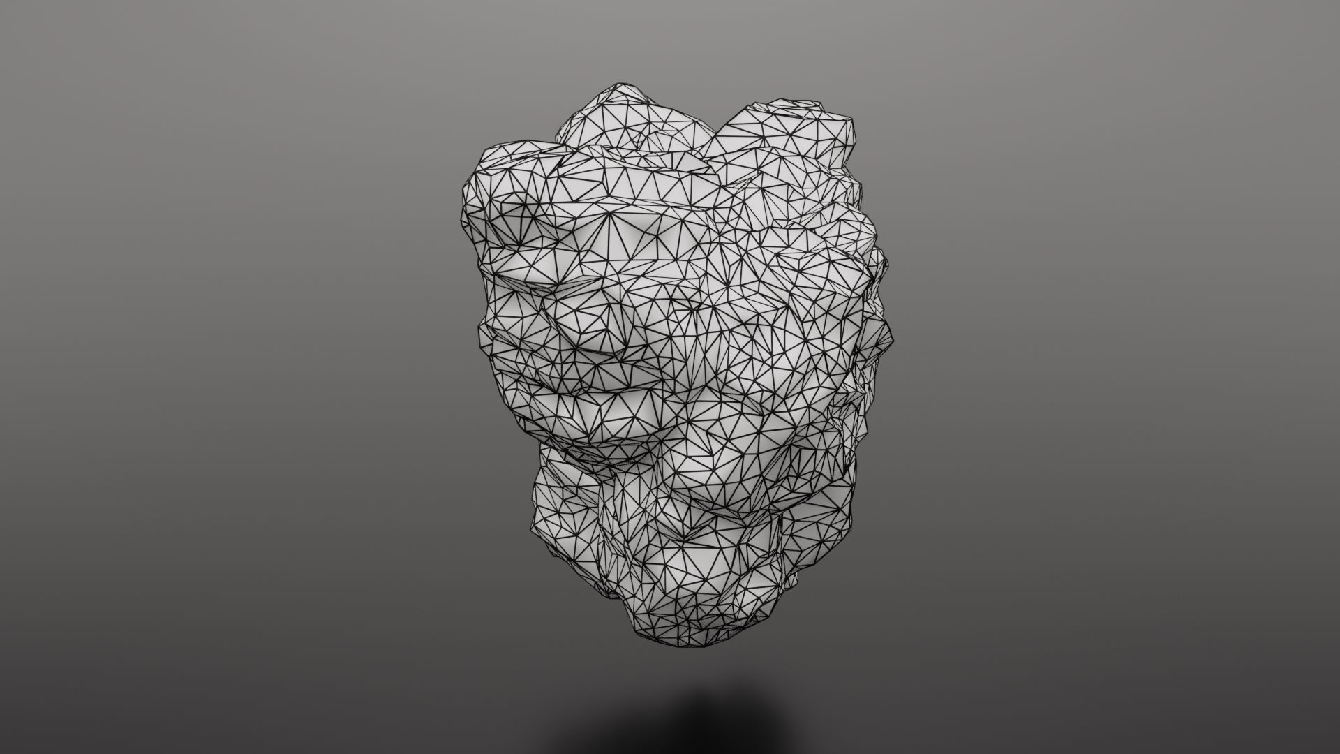 Rock Formation 2 Low-poly 3D model_38