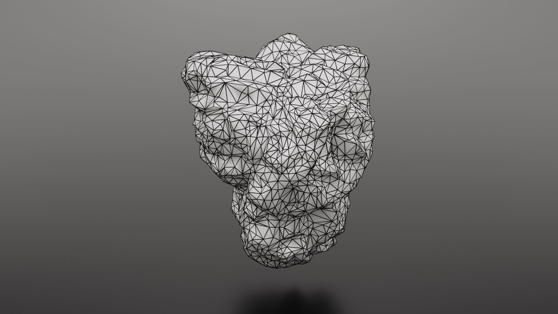 Rock Formation 2 Low-poly 3D model_37