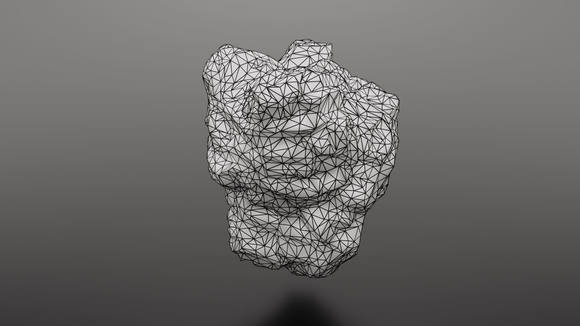 Rock Formation 2 Low-poly 3D model_40