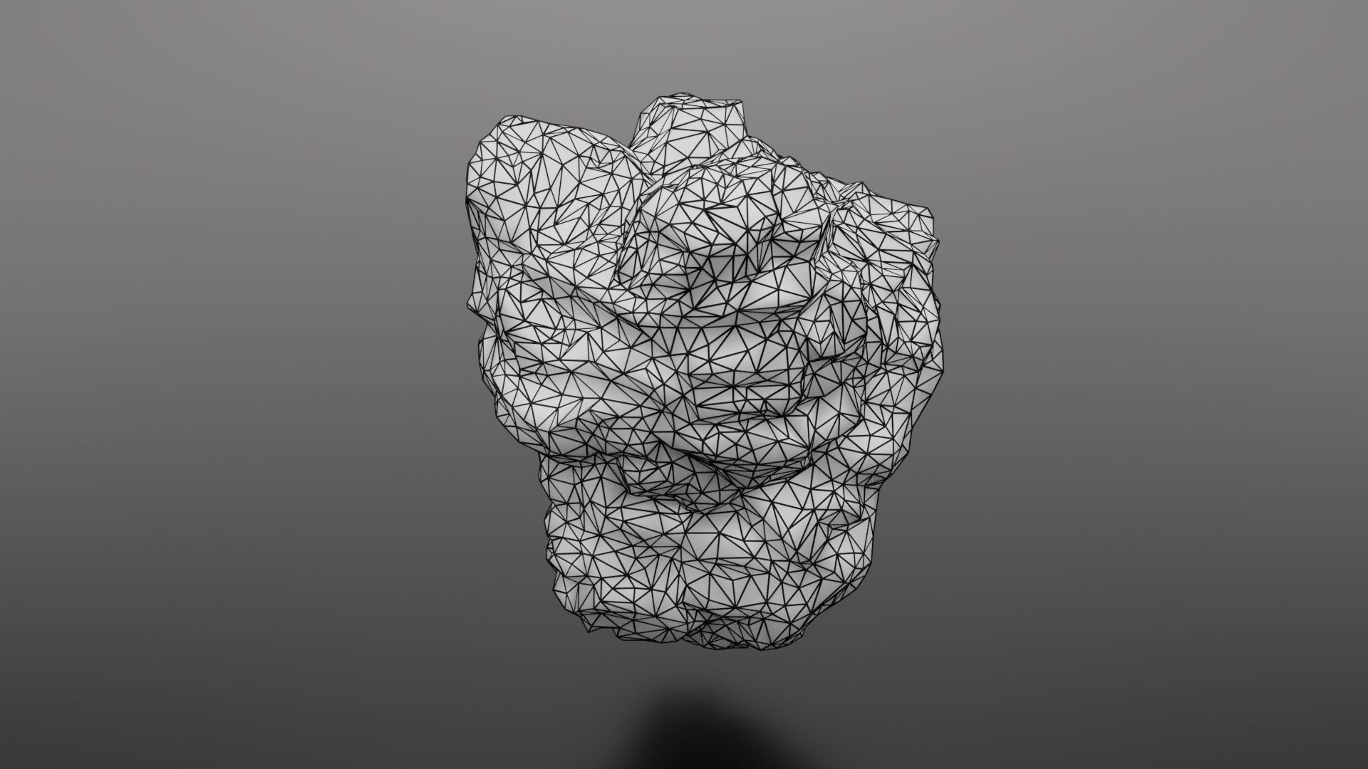 Rock Formation 2 Low-poly 3D model_41