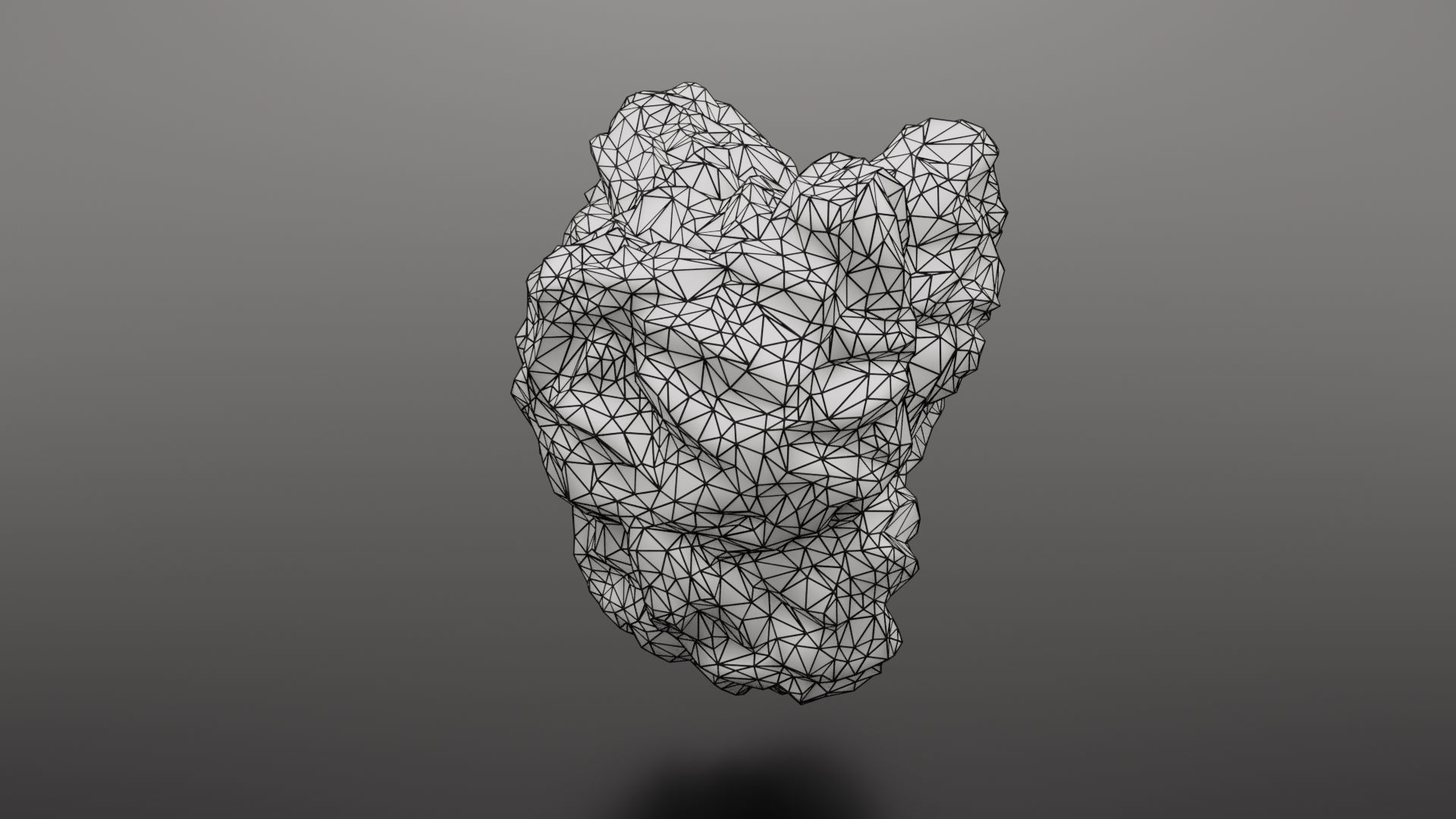 Rock Formation 2 Low-poly 3D model_34