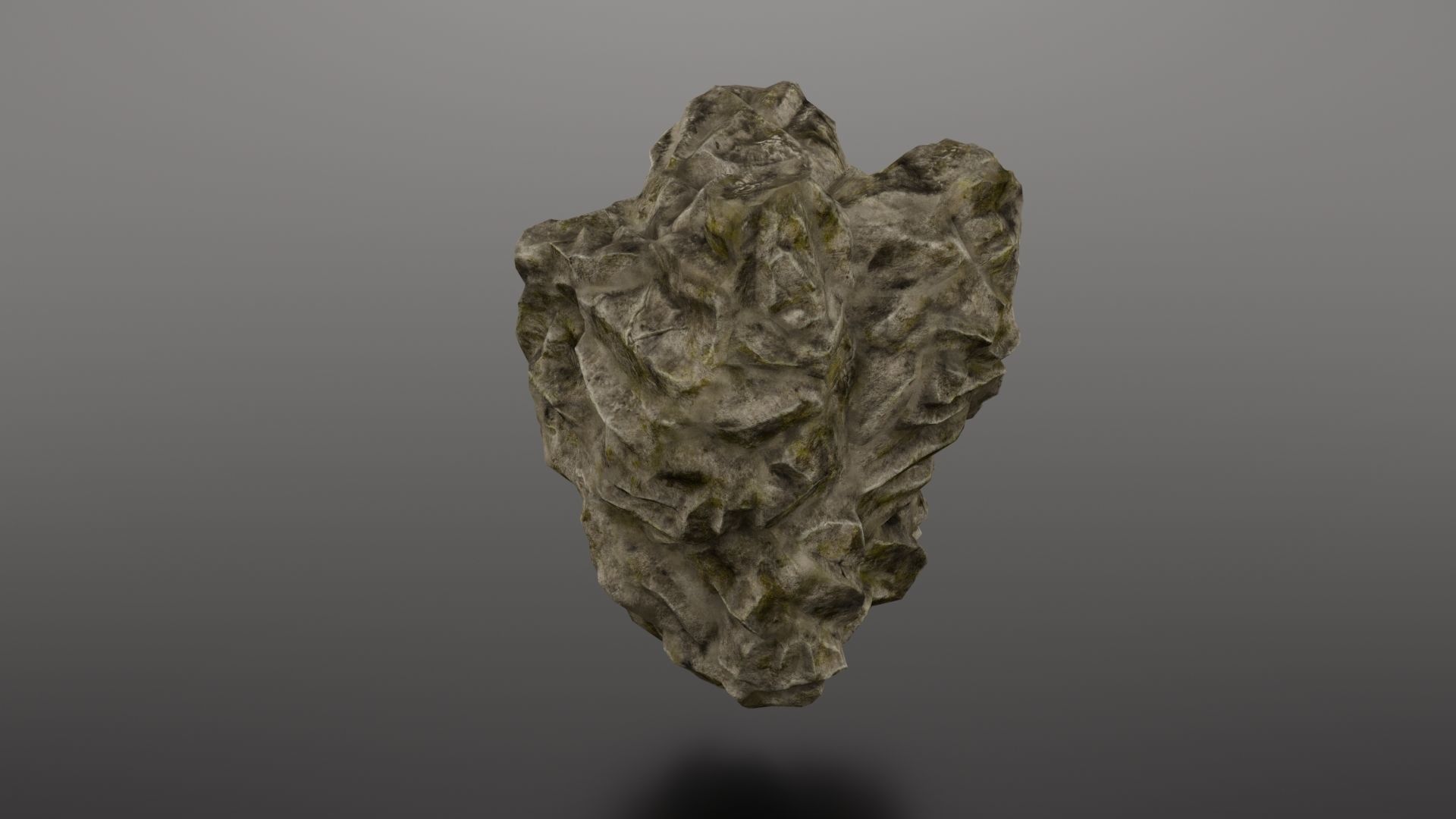 Rock Formation 2 Low-poly 3D model_13