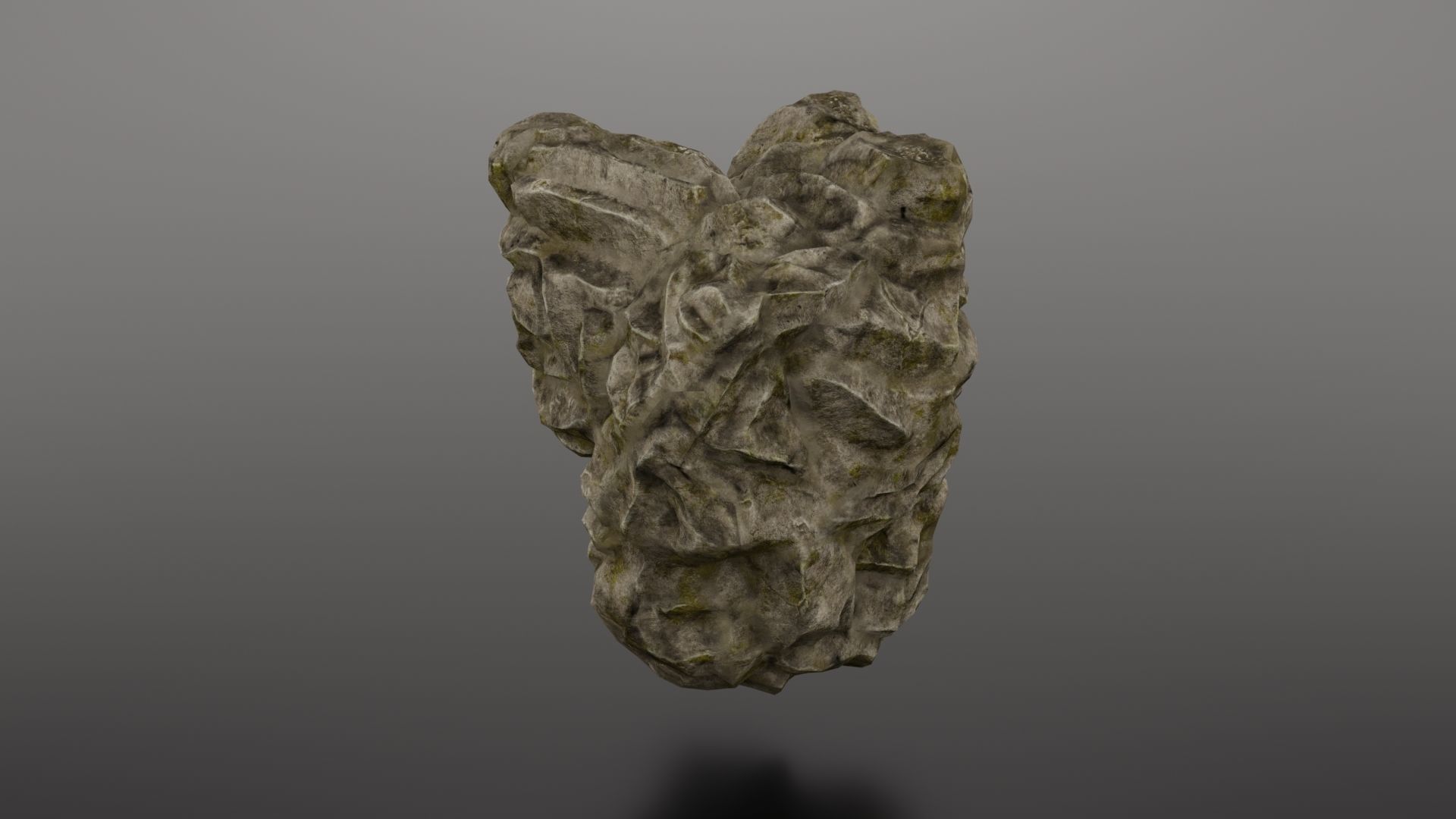 Rock Formation 2 Low-poly 3D model_16