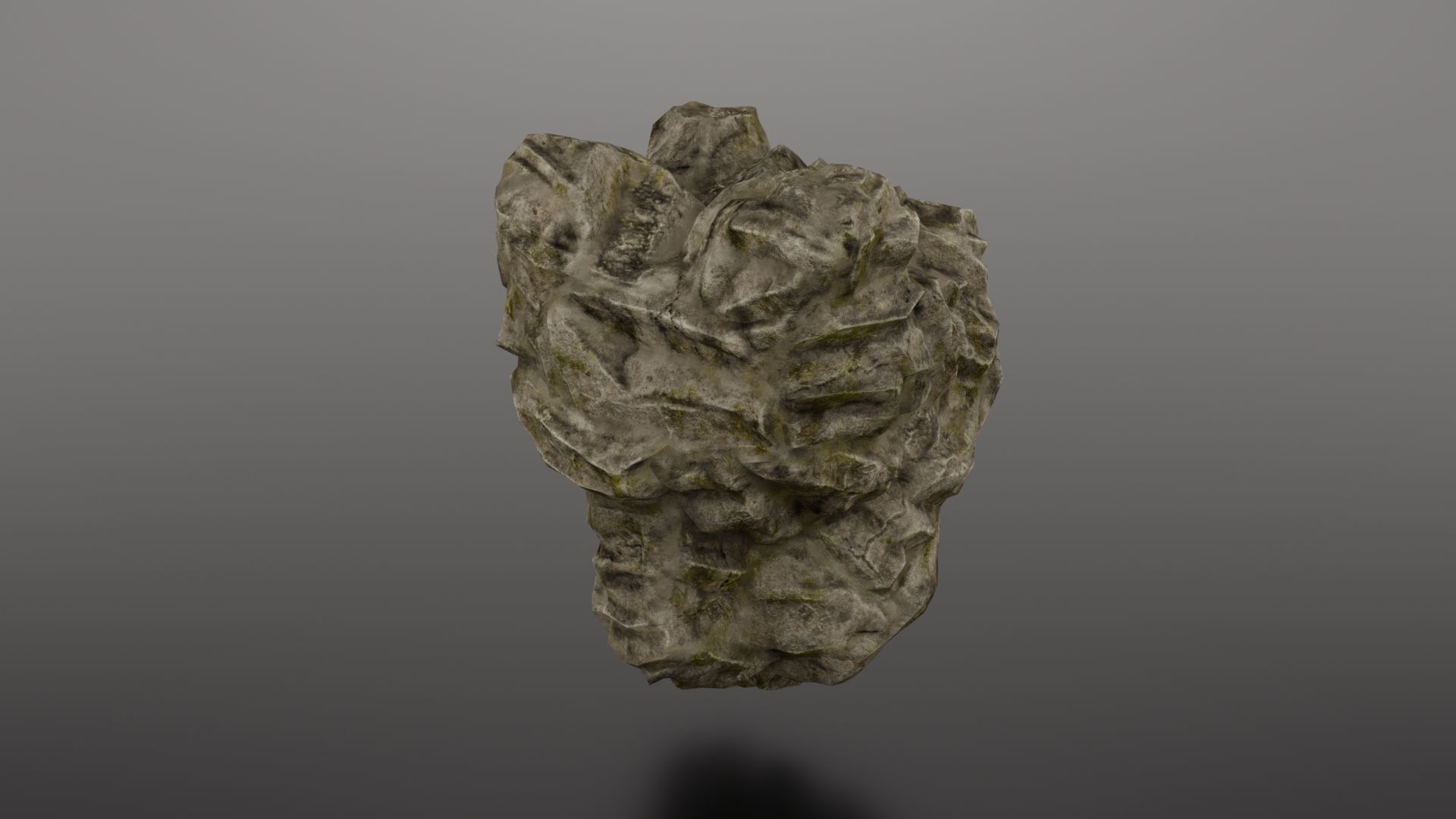 Rock Formation 2 Low-poly 3D model_22